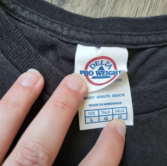 This is My Happy Face T-shirt Black {Large} - Picture 3 of 5